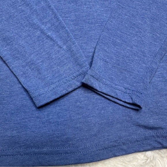 Shein Long Sleeved Shirt Two-Tone Blue & Black Size 7 - Picture 2 of 16